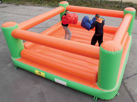 Ring de boxe gonflable