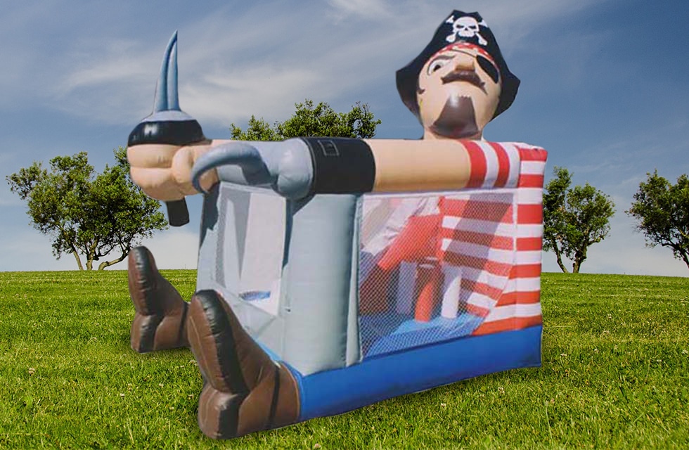 Château gonflable bouncer pirate