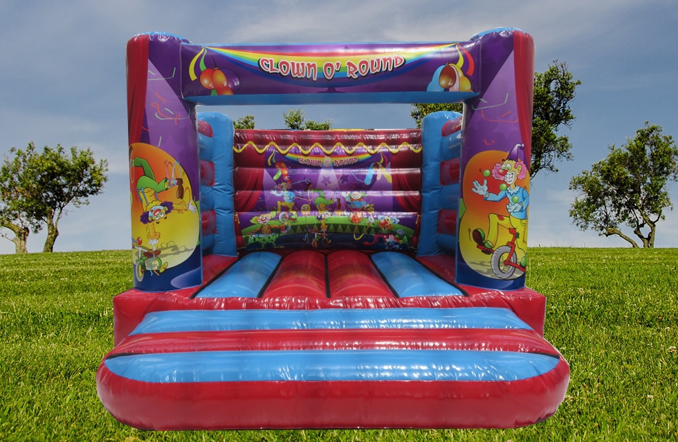 Château gonflable bouncer clown